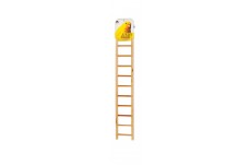 Prevue Pet Products Birdie Basics 11-Rung Ladder Unvarnished Hardwood 2.88 in x 17.25 in