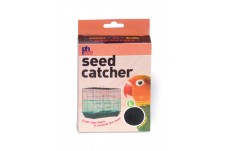 Prevue Pet Products Nylon Mesh Seed Catcher Black Large