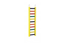Prevue Pet Products Carpenter Creations 11-Rung Wood Ladder Multi-Color 6 in à 18 in