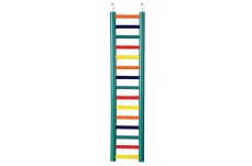 Prevue Pet Products Carpenter Creations 15-Rung Wood Ladder Multi-Color 6 in à 24 in