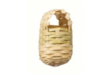 Prevue Pet Products Finch Bamboo Covered Nest Bamboo 4.5 in x 4 in