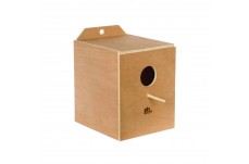 Prevue Pet Products Inside Mounting Cockatiel Nest Box Natural Hardwood Extra-Large