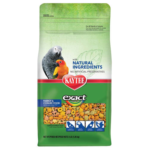 Kaytee Exact Rainbow With Natural Colors Parrot and Conure 1Ea