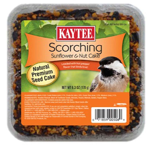 Kaytee Scorching Sunflower & Nut Cake 6.3 Ounces