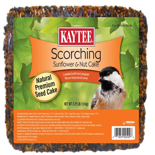 Kaytee Scorching Sunflower and Nut Cake 2.2 Lb