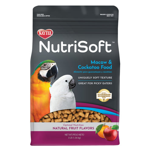 Kaytee NutriSoft Macaw Cockatoo 1ea/3 lb