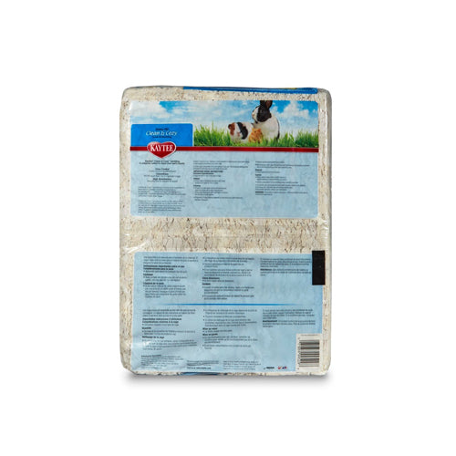 Kaytee Clean & Cozy Bedding, White White 85 Liters