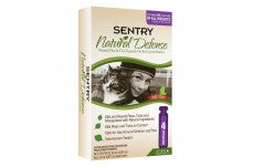 Sentry Natural Defense Flea and Tick Squeeze-On Cat 4Ct