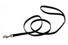 Coastal Single-Ply Nylon Dog Leash Black 3/8 in x 4 ft