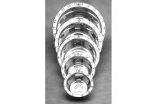 Spot Stainless Steel Embossed Wide Rim Dog Bowl Paw Print Silver 5 Qt