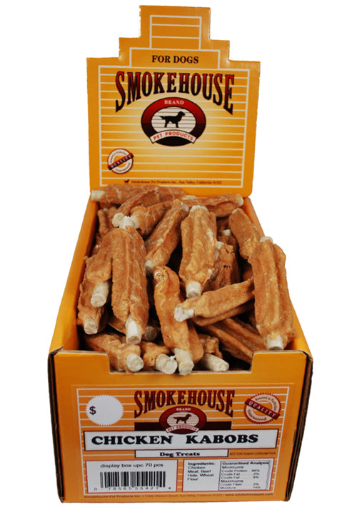 Smokehouse Chicken Kabobs Dog Treats 70 Count