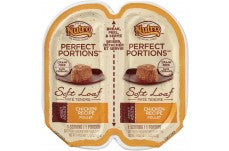 Nutro Products Grain Free Perfect Portions Soft Loaf Chicken Recipe Cat Wet Food 24Ea/2.65 Oz, 24 Pk