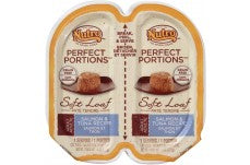 Nutro Products Grain Free Perfect Portions Soft Loaf Salmon and Tuna Cat Wet Food 24Ea/2.65 Oz, 24 Pk