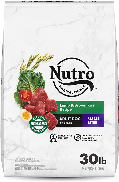 Nutro Products WHOLESOME ESSENTIALS Lamb & Rice Recipe Small Bites 30 lb
