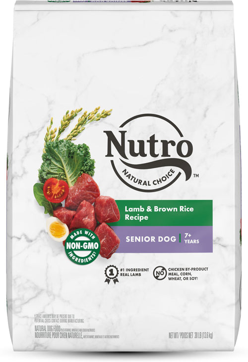 Nutro Products WHOLESOME ESSENTIALS Lamb & Rice Recipe Senior 30 lb