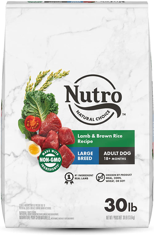 Nutro Products WHOLESOME ESSENTIALS Lamb & Rice Recipe Large Breed 30 lb
