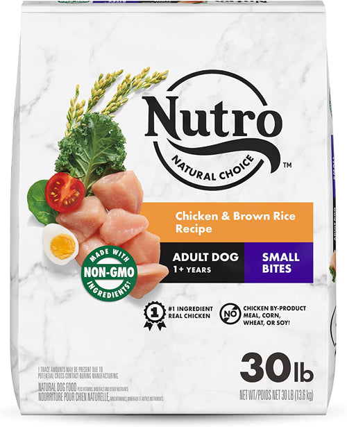 Nutro Products WHOLESOME ESSENTIALS Chicken Brown Rice & Sweet Potato Small Bites 30 lb