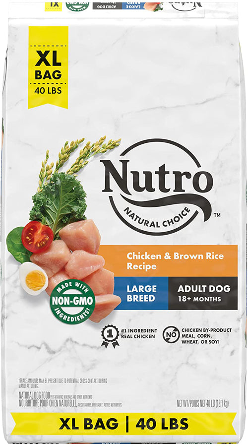 Nutro Products Wholesome Essentials Adult Chicken & Rice Large Breed Dry Dog Food 40 lb