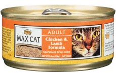 Nutro Max Chicken and Lamb Formula Can Cat Food 24Ea/5.5Oz