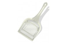 Van Ness Plastics Cat Litter Scoop White Giant