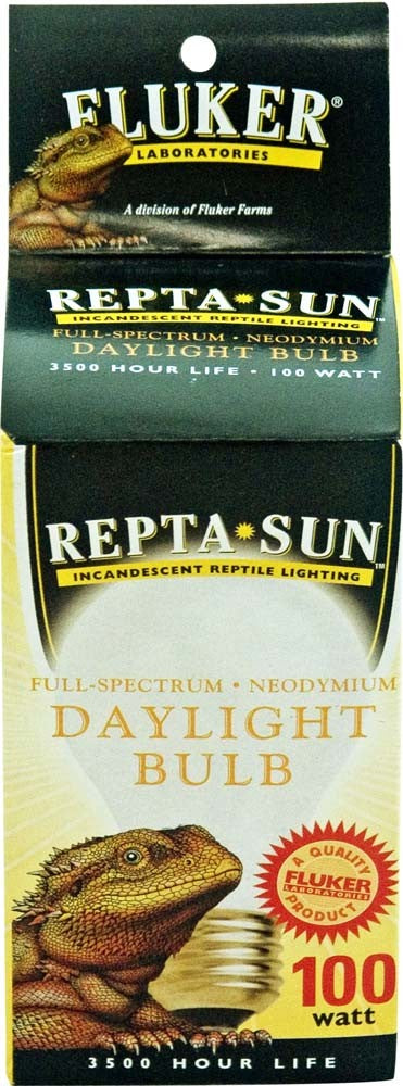 Fluker's Repta-Sun Full-Spectrum Neodymium Daylight Bulb 100 Watts