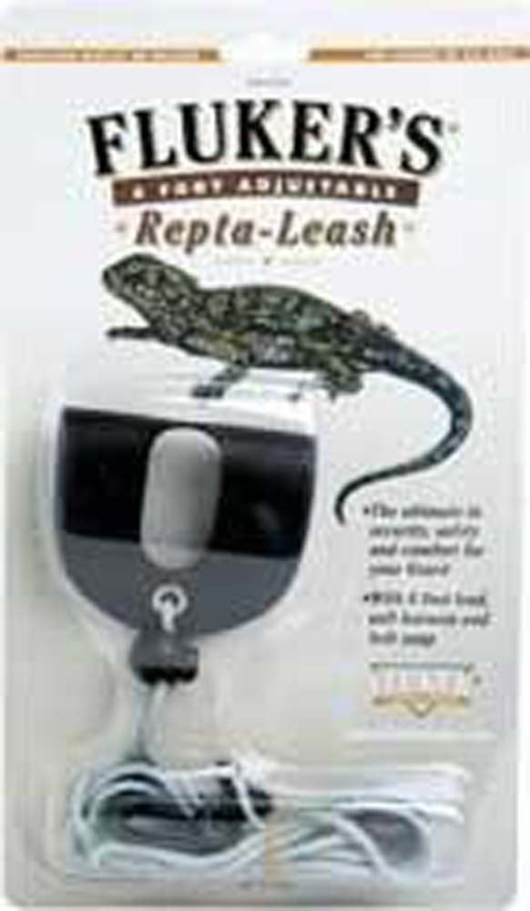 Fluker's Repta-Leash Black Small