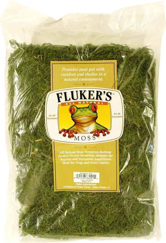 Fluker's All Natural Moss Bedding Substrate Green 4 qt Small