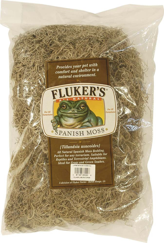 Flukers Spanish Moss Bedding Large