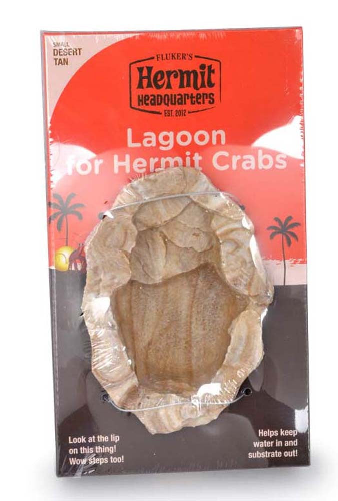 Fluker's Hermit Crab Lagoon Desert Tan 6 in x 4 in Small