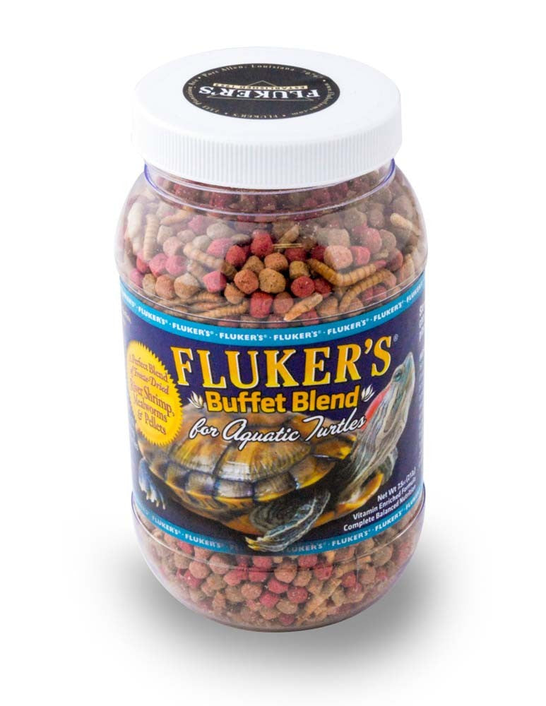 Fluker's Buffet Blend Aquatic Turtle Formula Freeze Dried Food 7.5 oz