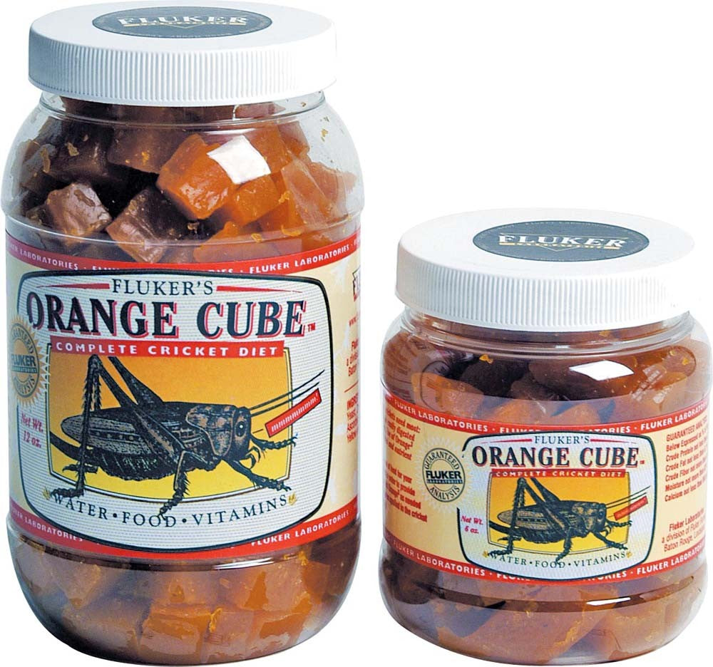 Fluker's Orange Cube Complete Cricket Diet 12 oz