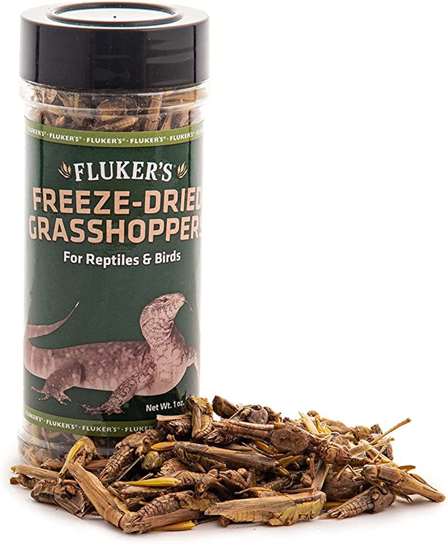 Fluker's FreezeDried Grasshoppers 1ea/1 lb