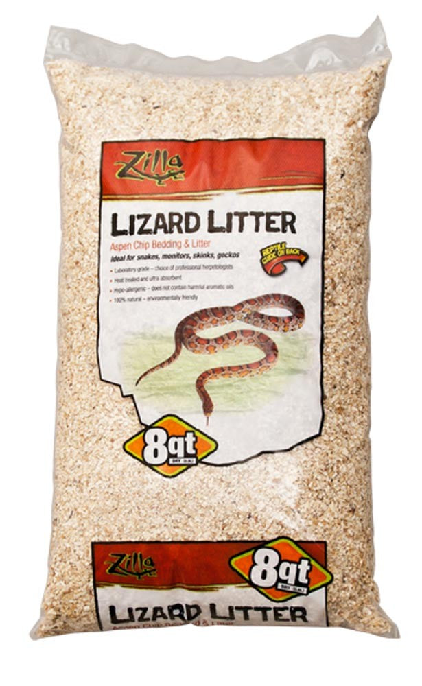 Zilla Snake & Lizard Litter 8 Quarts
