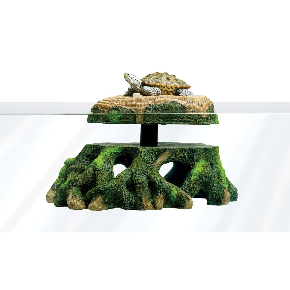 Zilla Freestanding Floating Basking Platforms Turtle Trunk 11.75 x 9.5 x 5.25"