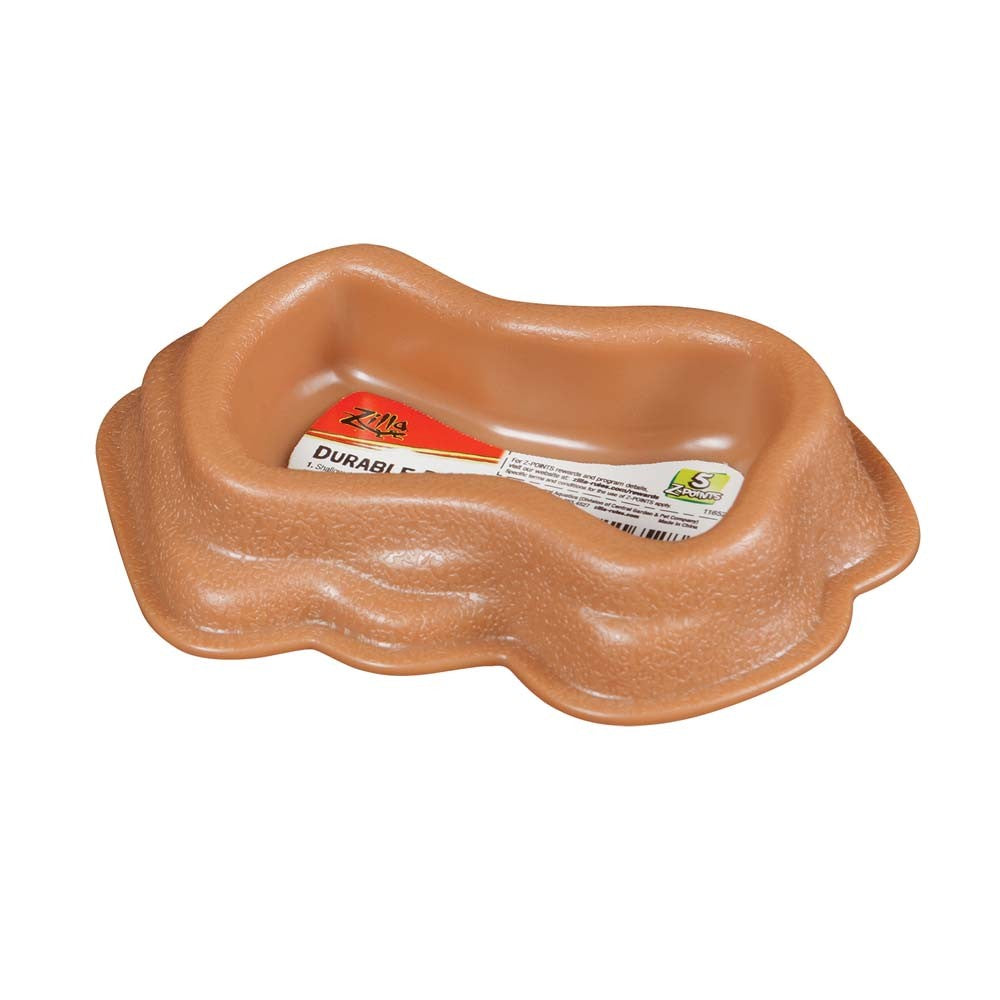 Zilla Durable Dishes Brown Small