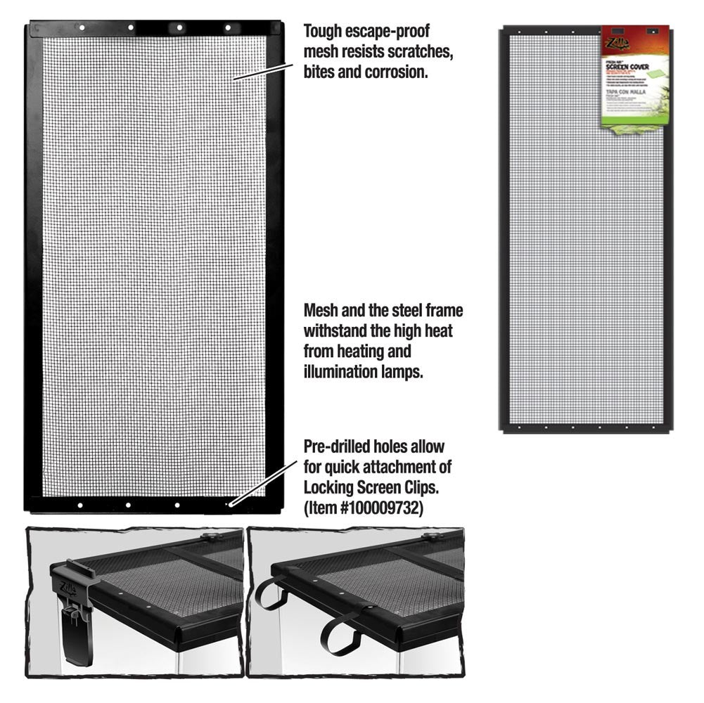 Zilla Solid Screen Covers 30 x 12 Inches