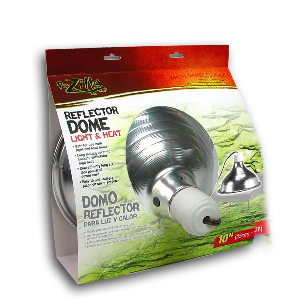 Zilla Silver Reflector Domes 8.5 Inches