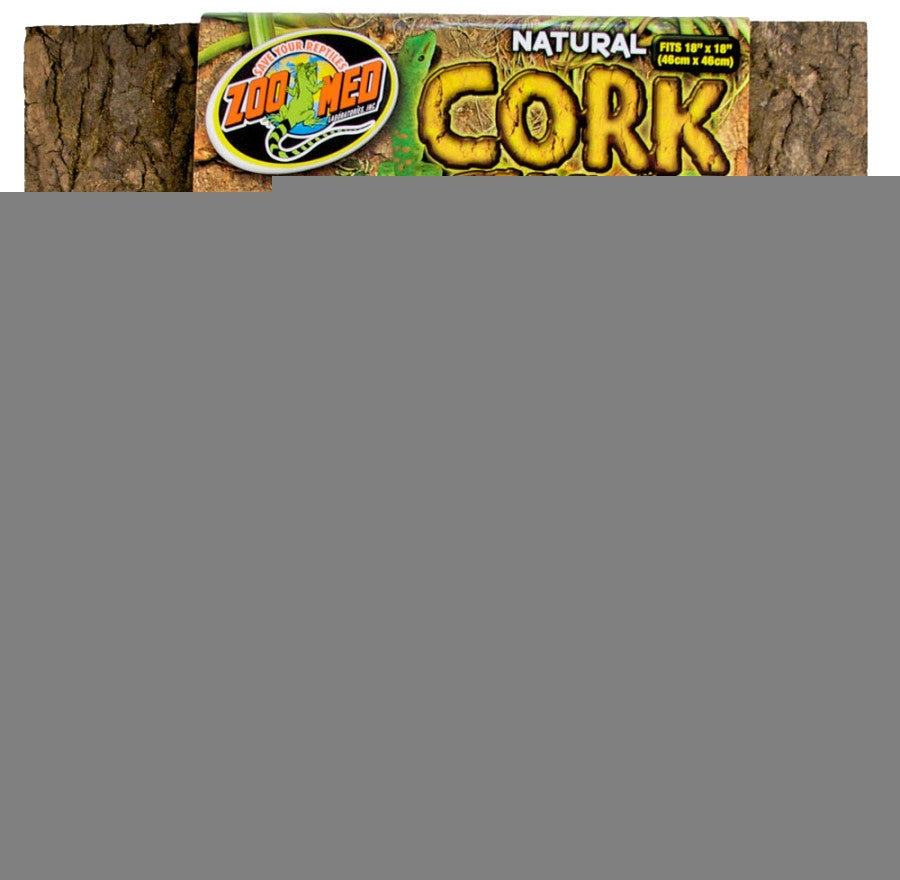 Zoo Med Natural Cork Tile Background Brown 18 Inches X 18 Inches, Large