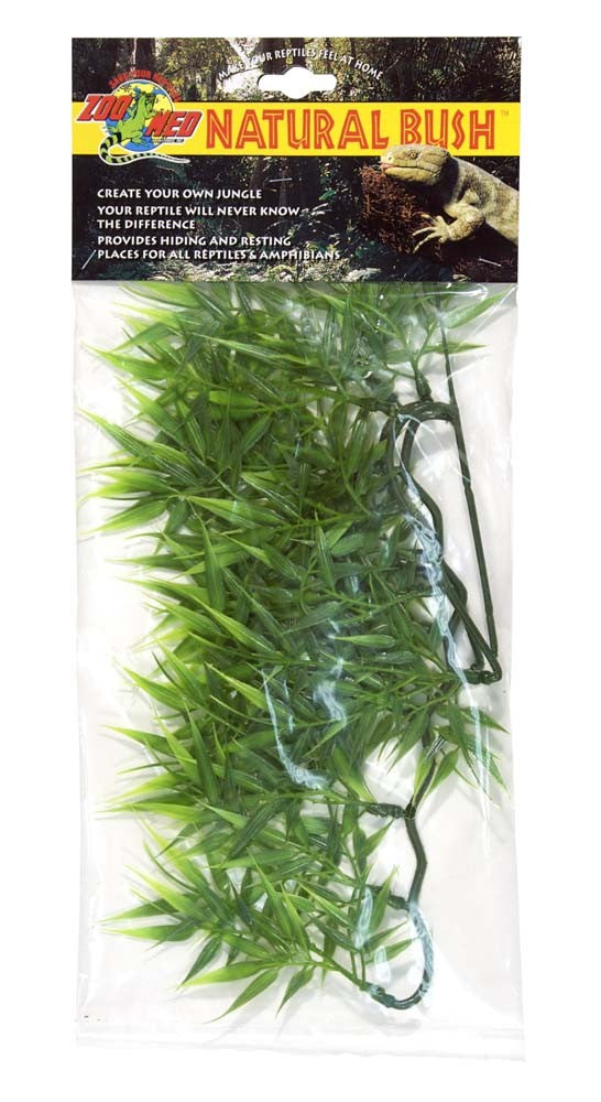 Zoo Med Natural Bush Madagascar Bamboo Plants Green 14 in Small