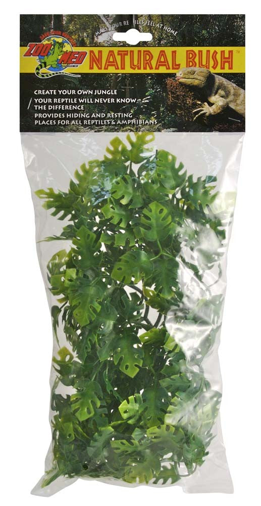 Zoo Med Natural Bush Amazonian Phyllo Plants Green 18 in Medium