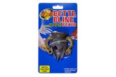 Zoo Med Betta Bling Dolphin Vase Aquarium Ornament Multi-Color