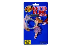 Zoo Med Betta Bling Tiki Girl Statue with Hoop Tiki Girl with Hoop Multi-Color