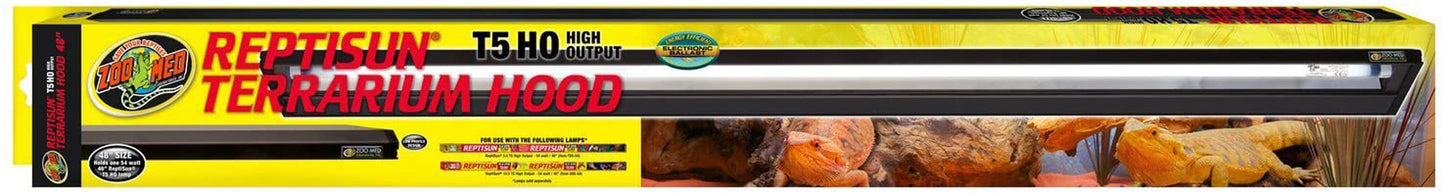 Zoo Med ReptiSun T5 HO High Output Terrarium Hood 48 in