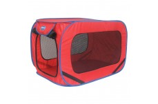 Sportpet Pop Open Kennel Assorted Red Or Green Small