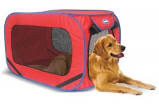 Sportpet Pop Open Kennel Large Red