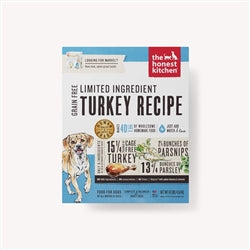 The Honest Kitchen Dog Limited Ingredient Grain Free Turkey 10 Lbs. Box