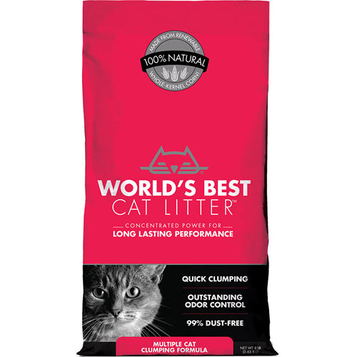 World Best Cat Multi Cat Unscented 8Lb