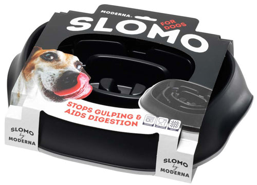 Moderna Products Slomo Slow Dog Feeder Black