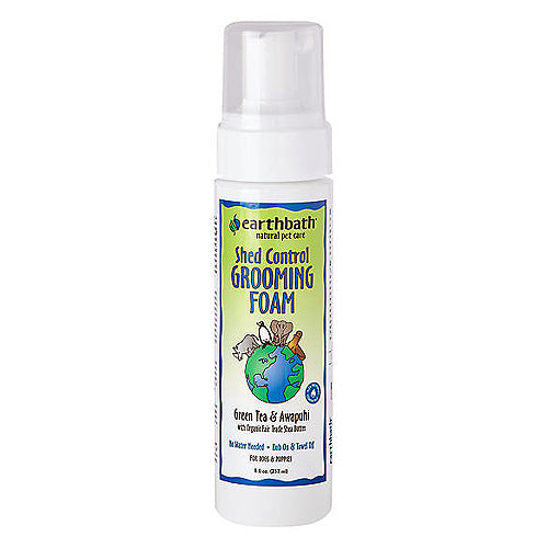 Earthbath Dog Foam Shed Control 8 Oz.