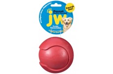 JW Pet iSqueak Bouncin' Dog Toy Baseball Assorted Large